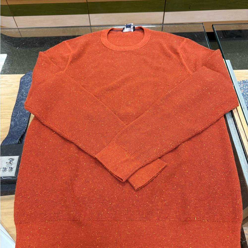 Jos. A. Bank Men's Rust Crewneck Sweater